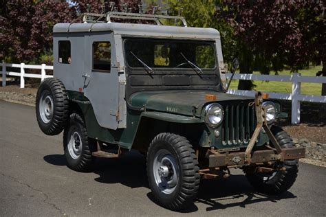 No Reserve 1952 Willys Overland CJ3A For Sale On BaT Auctions Sold