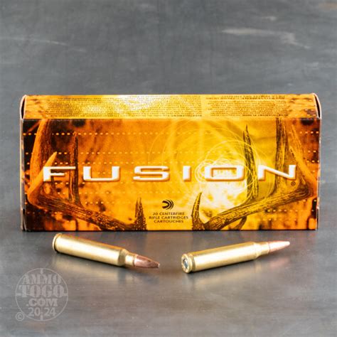 223 Remington Ammo 20 Rounds Of 62 Grain Fusion By Federal