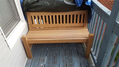 Outdoor Bench - Custom Sizing | Maker Marketplace