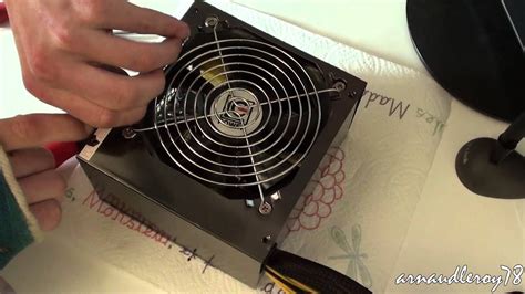 Réparation du ventilateur d une alimentation PC YouTube