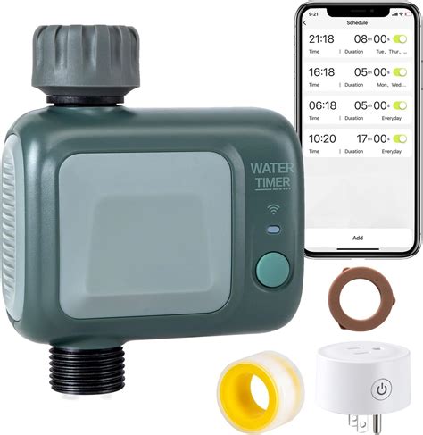 Phyles Wifi Sprinkler Timer Smart Water Timer For Garden Hose Smart Hose Timer