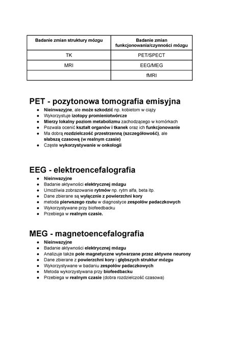 Biologia Kartk Wka Do Kartk Wki Badanie Zmian Struktury M Zgu