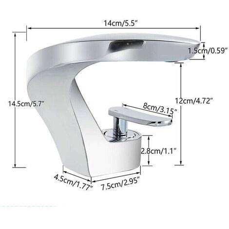 Basin Mixer Tap Solid Brass Hot And Cold Mixer Tap Lavatory Bathroom Sink Faucet Modern