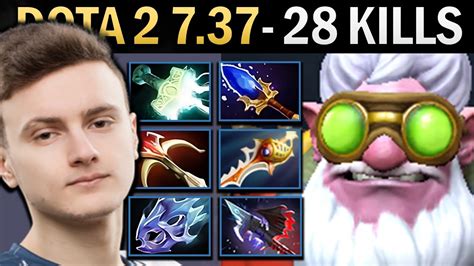 Sniper Gameplay Miracle With Rapier And 28 Kills Dota 7 37 YouTube