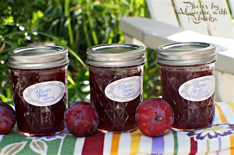 Canning Plum Jam