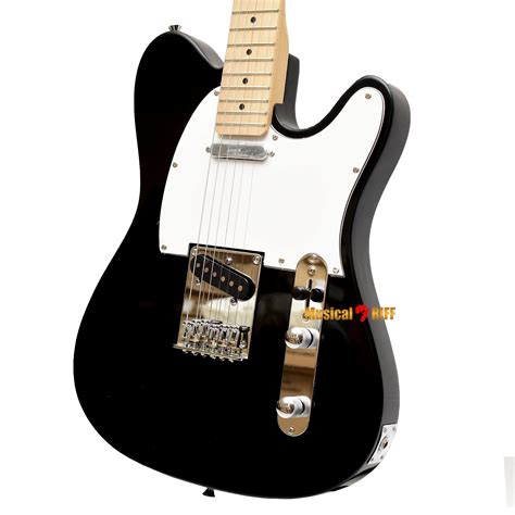 Guitarra Telecaster Waldman Gte Preta Musical Riff Loja De