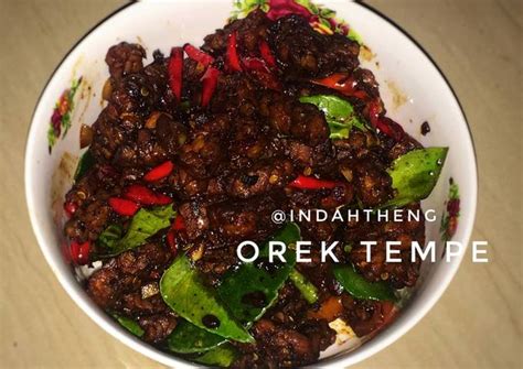 Resep Orek Tempe Oleh Indah Theng Cookpad