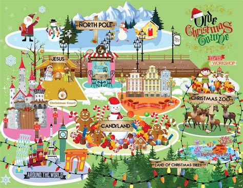 Christmas Park Map | Freelancer