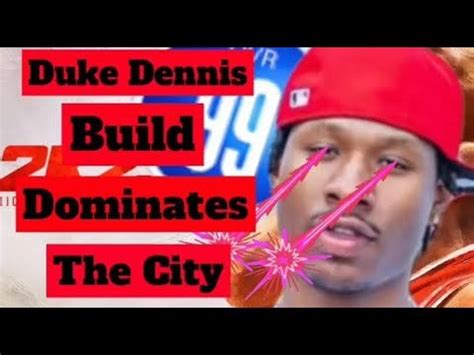 If anyone interested this duke Dennis build DOMINATED the city : r/NBA2k