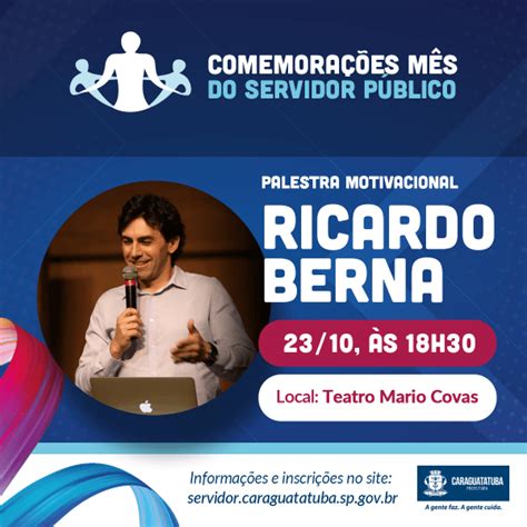 Palestra Motivacional Ricardo Berna Em Caraguatatuba 2024 Sympla