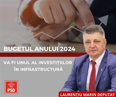 Deputatul Laurențiu Marin Bugetul anului 2024 va fi unul al