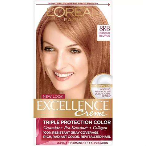 L Oreal Paris Excellence Creme Hair Color Rb Reddish Blonde Pack Of Picclick Uk