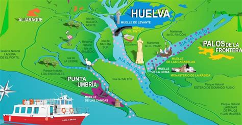 Mapa Tur Stico De Huelva