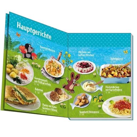 Trötsch Der kleine Maulwurf Mein Kochbuch duo shop de