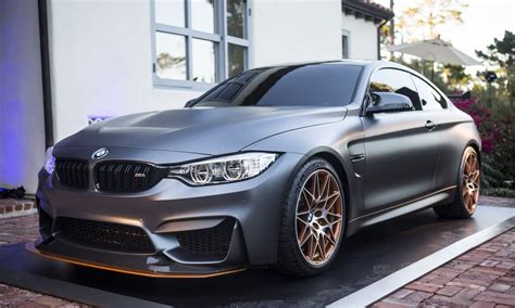 Pebble Beach 2015 Un Concept Car BMW M4 GTS Annonce La Couleur