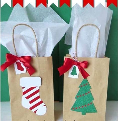 Ideias Para Decorar Sacolas Para O Natal