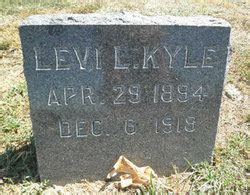 Levi Lester Kyle 1894 1918 Mémorial Find a Grave