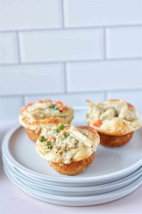 Chicken Pot Pie with Grands Biscuits | Mini pot pie recipes, Chicken ...