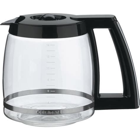 Shop Cuisinart Black Cup Replacement Carafe Free Shipping On