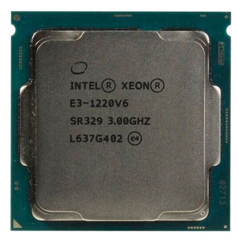 Xeon e3 1500 v5 6th gen intel core intel 1200 — купить по низкой цене ...