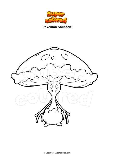 Disegno Da Colorare Pokemon Shiinotic Supercolored The Best Porn Website