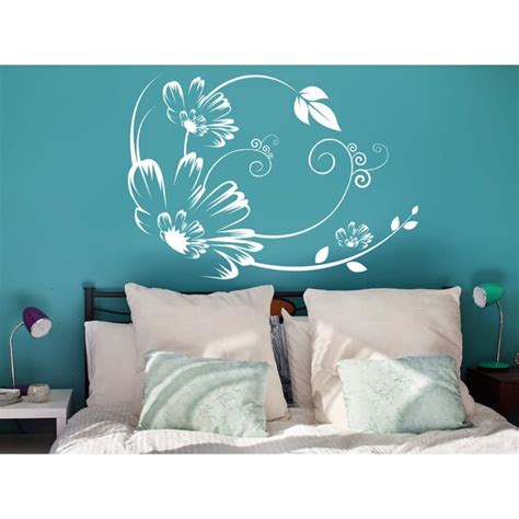 Red Barrel Studio® Flower Swirls Floral Wall Decal Wayfair