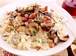 Risotto aux châtaignes et cèpes