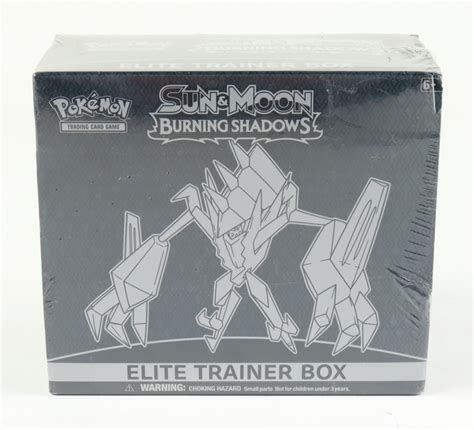 Pokemon Tcg Sun And Moon Burning Shadows Elite Trainer Box With 8