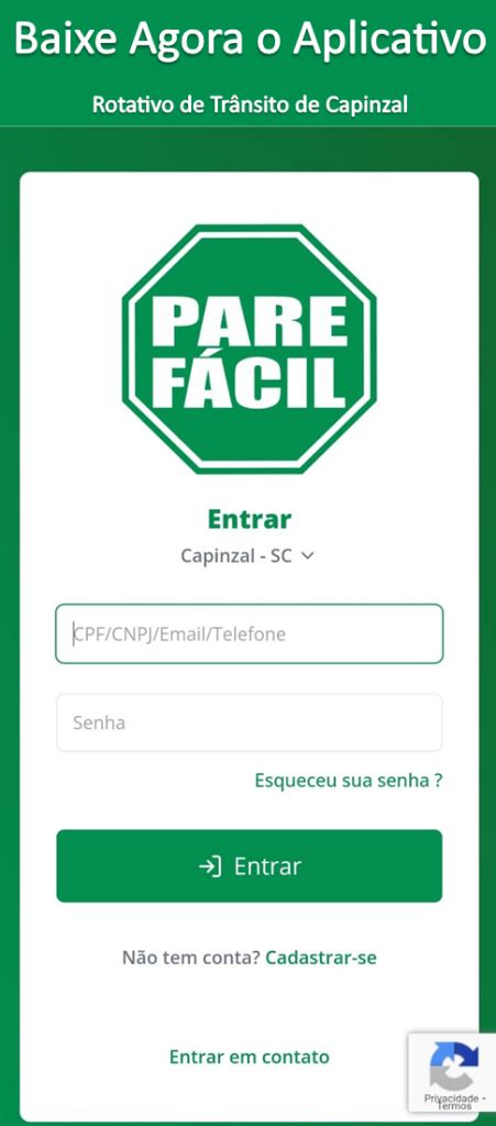 Início Prefeitura Municipal de Capinzal