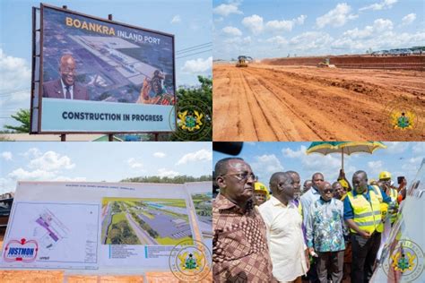 million boankra inland port   completed  march