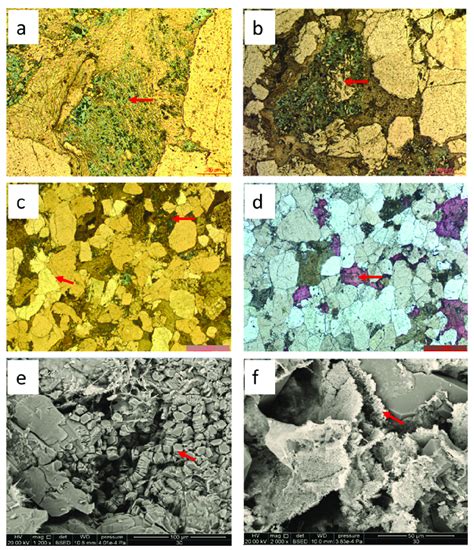 The Diagenetic Alteration In The Sandstones From The Shanxi Formation