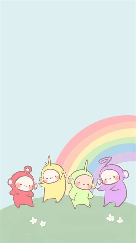 Teletubbies Pastel Arcoiris Soft HD Phone Wallpaper Pxfuel