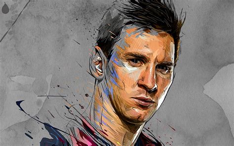 1920x1080px 1080p Free Download Messi Art Football Stars Lionel