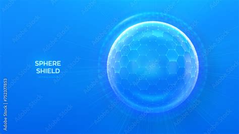 Glass Transparent Protection Sphere Shield Sphere Shield With Hexagon