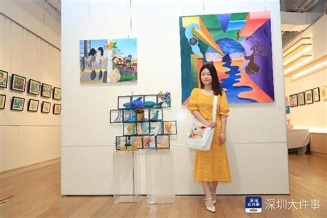 18歲深圳女孩首開個展，作品探索科技與藝術融合 每日頭條