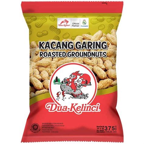 Jual Dua Kelinci Kacang Kulit Garing 370 G Shopee Indonesia