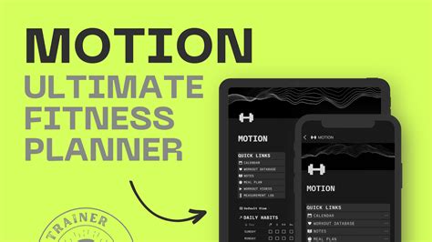 Motion Ultimate Notion Fitness Planner Notionland Template Gallery