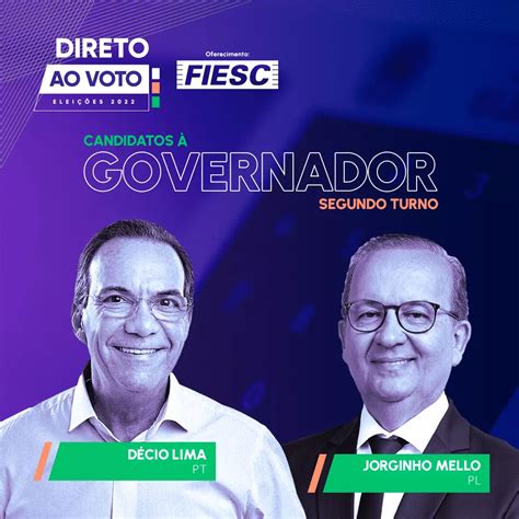 Décio Lima ou Jorginho Mello quem se saiu melhor no debate ao governo SC