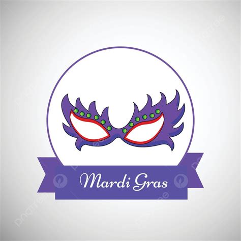 Illustration Of Mardi Gras Carnival Background Celebration Hat