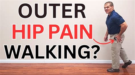 Fix Outer Hip Pain When Walking One Easy Exercise For Long Term Relief