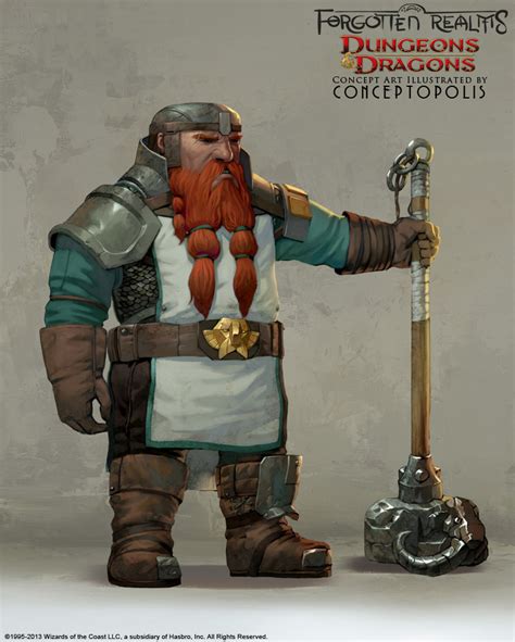 Shield Dwarf (male) by Conceptopolis on DeviantArt