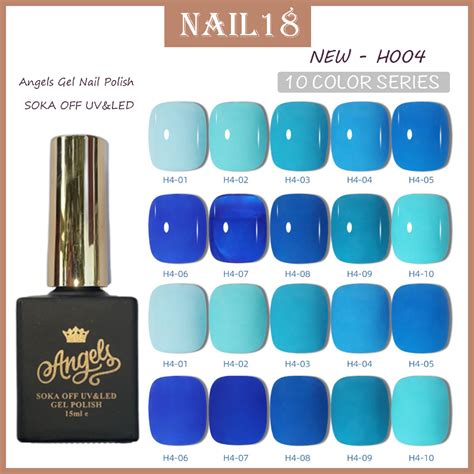 S N M Ng Tay Angels Uv Gel Polish Chu I Klein M U H Xanh Lam Xanh T M Than Hot Shopee Vi T Nam