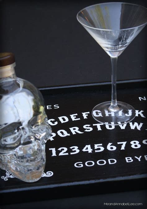 Diy Ouija Board Serving Tray Cricut Tutorial Gothic Entertaining