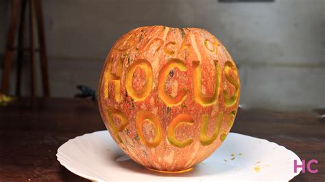 Hocus Pocus-Inspired Pumpkin Carving Tutorial for Halloween