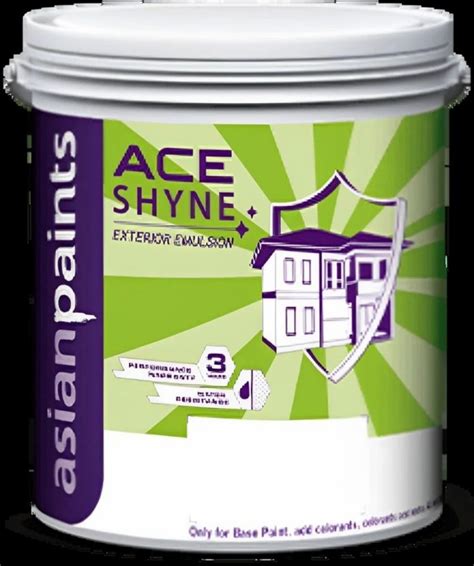 20 L Asian Paints Ace Shyne Exterior Emulsion At Rs 3000 Litre Asian