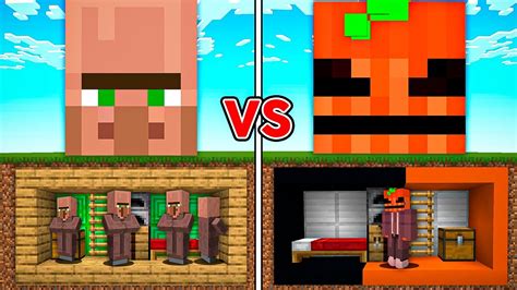 Base Aldeanos Vs Base Jardred En Minecraft Youtube