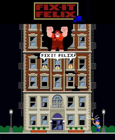 Fix it felix jr arcade game - dearsop