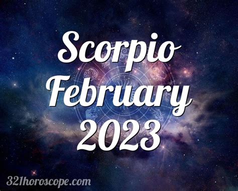 Horoscope Scorpio February Tarot Monthly Horoscope