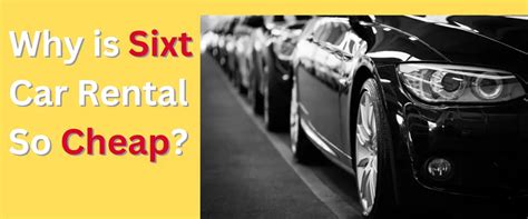 Why is Sixt Car Rental So Cheap? - Car Rental Guides