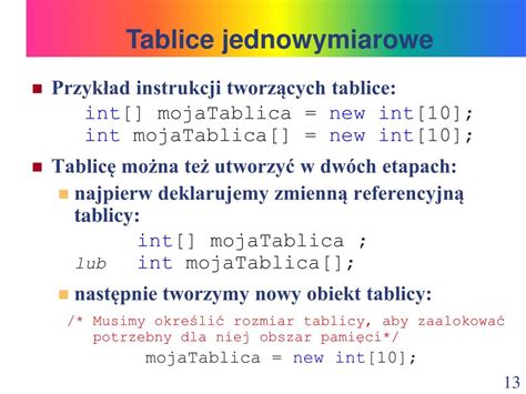 PPT ELEMENTY JĘZYKA JAVA PowerPoint Presentation free download ID